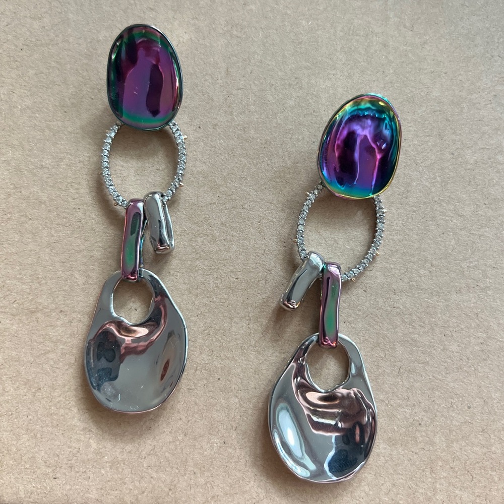 Alexis Bittar Oil Spill Earrings